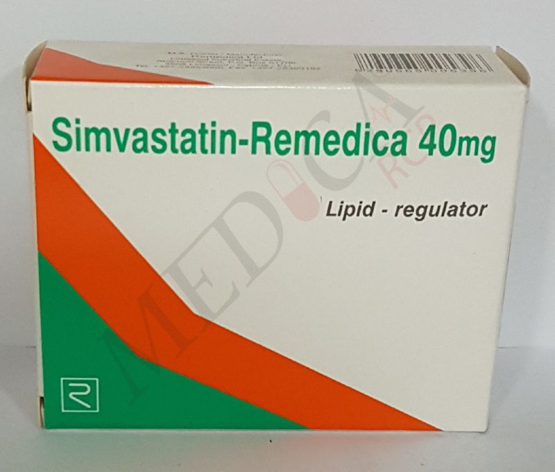 Simvastatin Remedica 40mg